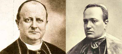 Mgr Tedeschi et le cardinal Ferrari Mgr Tedeschi et le cardinal Ferrari