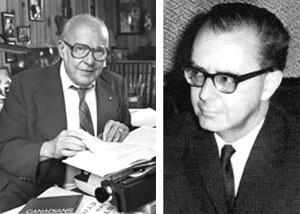 Michel Brunet et Maurice Séguin Michel Brunet et Maurice Séguin