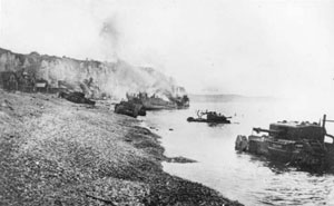 Chars à Dieppe