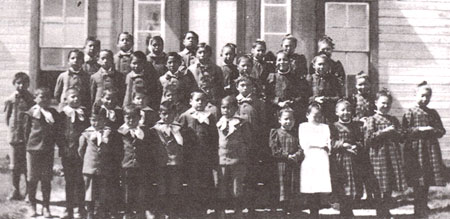 Élèves d'une école indienne. Élèves d'une école indienne.