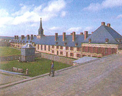 La forteresse de Louisbourg (1713-1758). La forteresse de Louisbourg (1713-1758).