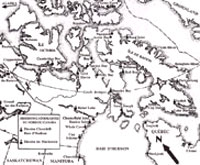 Carte des missions du Nord Carte des missions du Nord