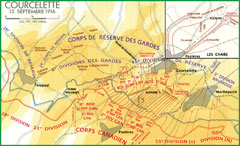 La bataille de Courcelette