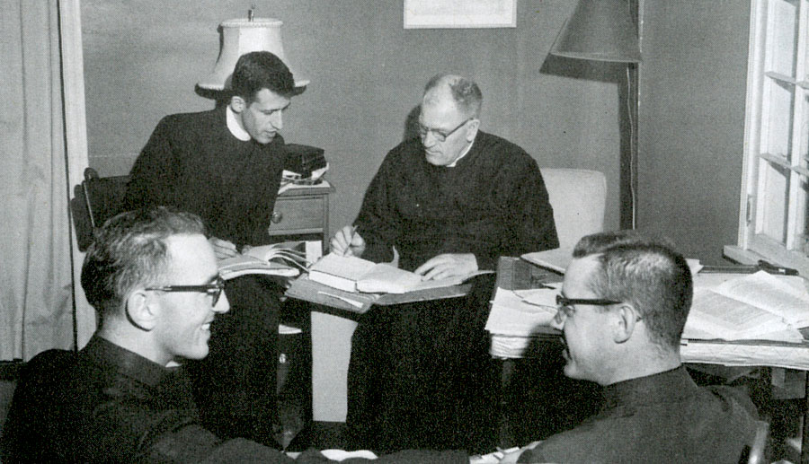 Mgr Baudoux au Concile.