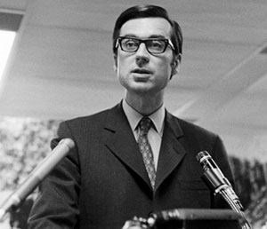 Bourassa peu après son élection de 1970 Bourassa peu après son élection de 1970