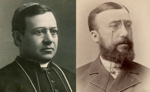 Mgr Sbaretti et Pascal Poirier Mgr Sbaretti et Pascal Poirier