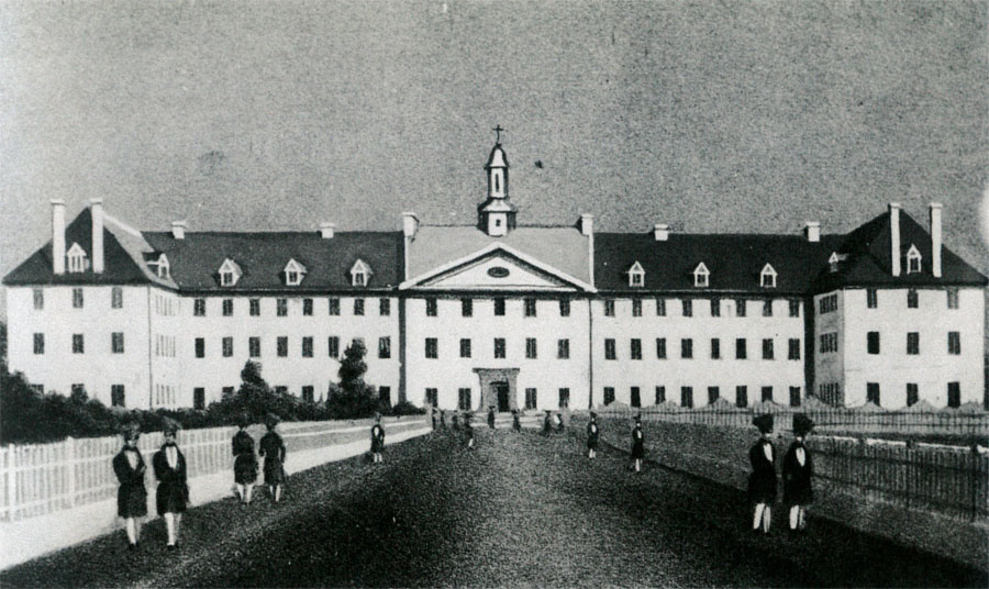 Le séminaire de Nicolet en 1830 Le séminaire de Nicolet en 1830