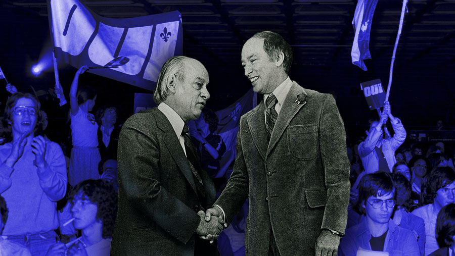 René Lévesque de Pierre Elliot Trudeau René Lévesque de Pierre Elliot Trudeau