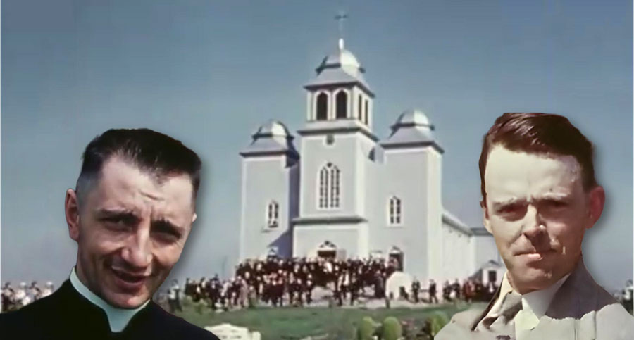 Le curé Couture, l’église de Roquemaure, ses paroissiens et Joseph Laliberté Le curé Couture, l’église de Roquemaure, ses paroissiens et Joseph Laliberté