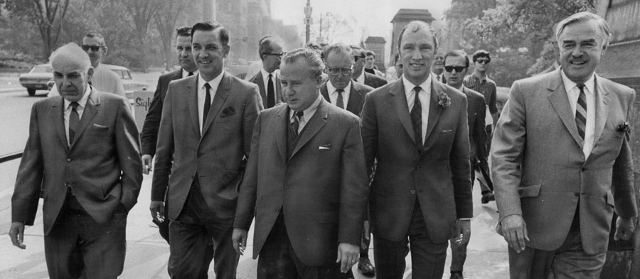 Lors de la conférence interprovinciale de 1968 Lors de la conférence interprovinciale de 1968
